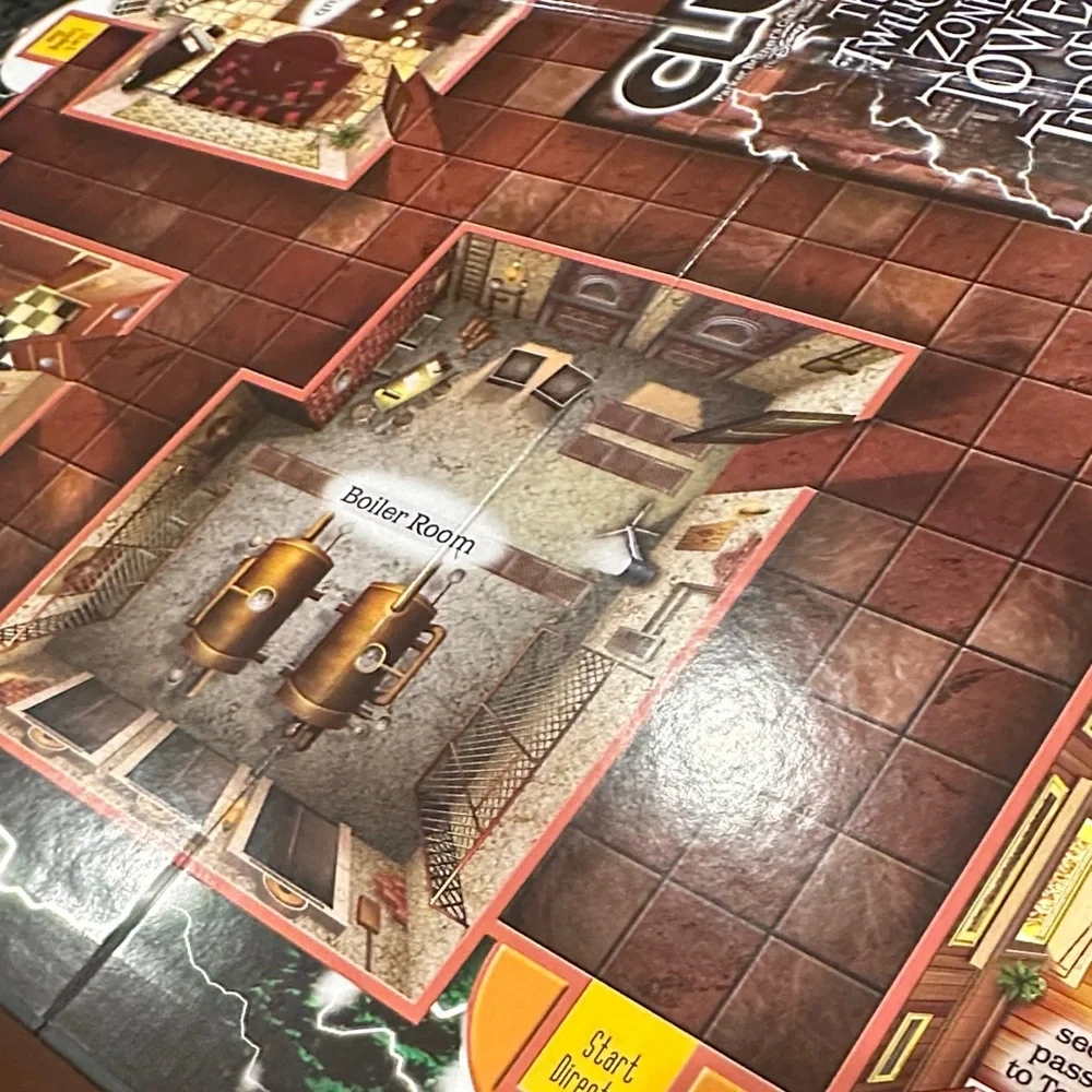 Disney Clue Twilight Zone Tower of Terror board Game replacement pieces read